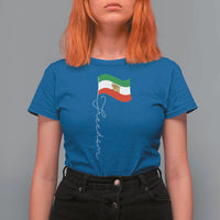 Persian Freedom T Shirt For Women Free Iran Proud Persian Iranian