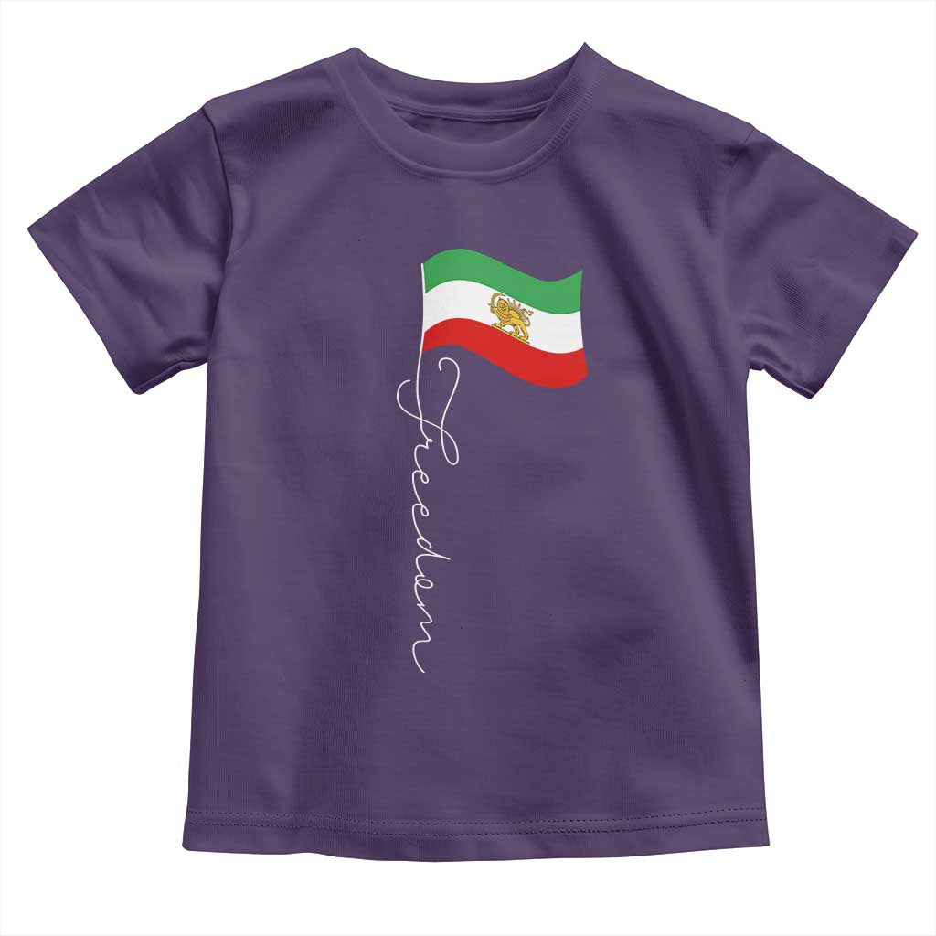 Persian Freedom Toddler T Shirt Free Iran Proud Persian Iranian