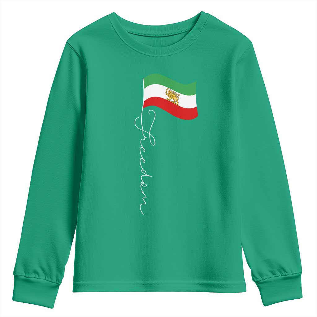 Persian Freedom Youth Sweatshirt Free Iran Proud Persian Iranian