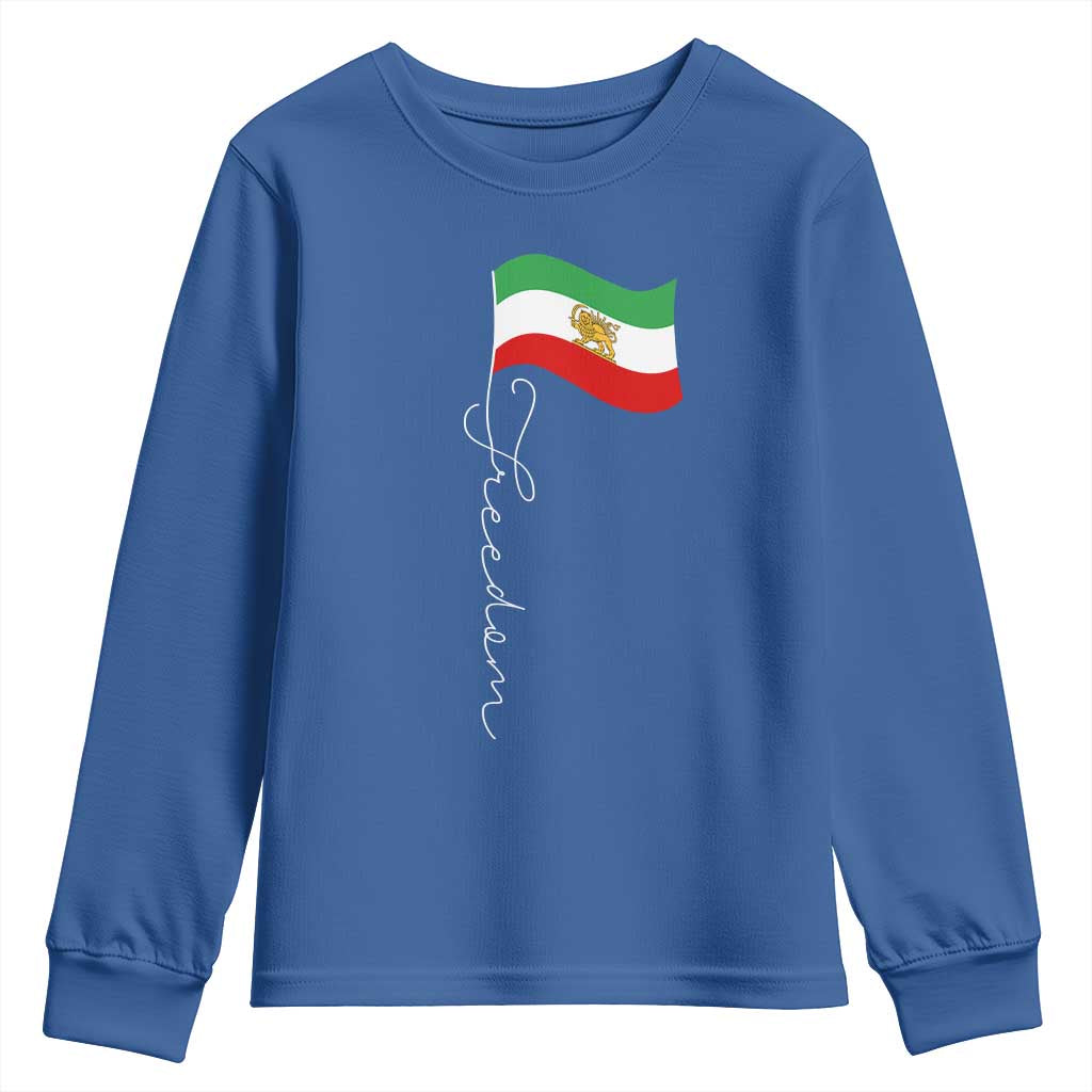 Persian Freedom Youth Sweatshirt Free Iran Proud Persian Iranian