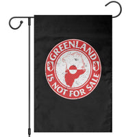 Greenland Is Not For Sale Garden Flag Political Statement Arms of Greenland