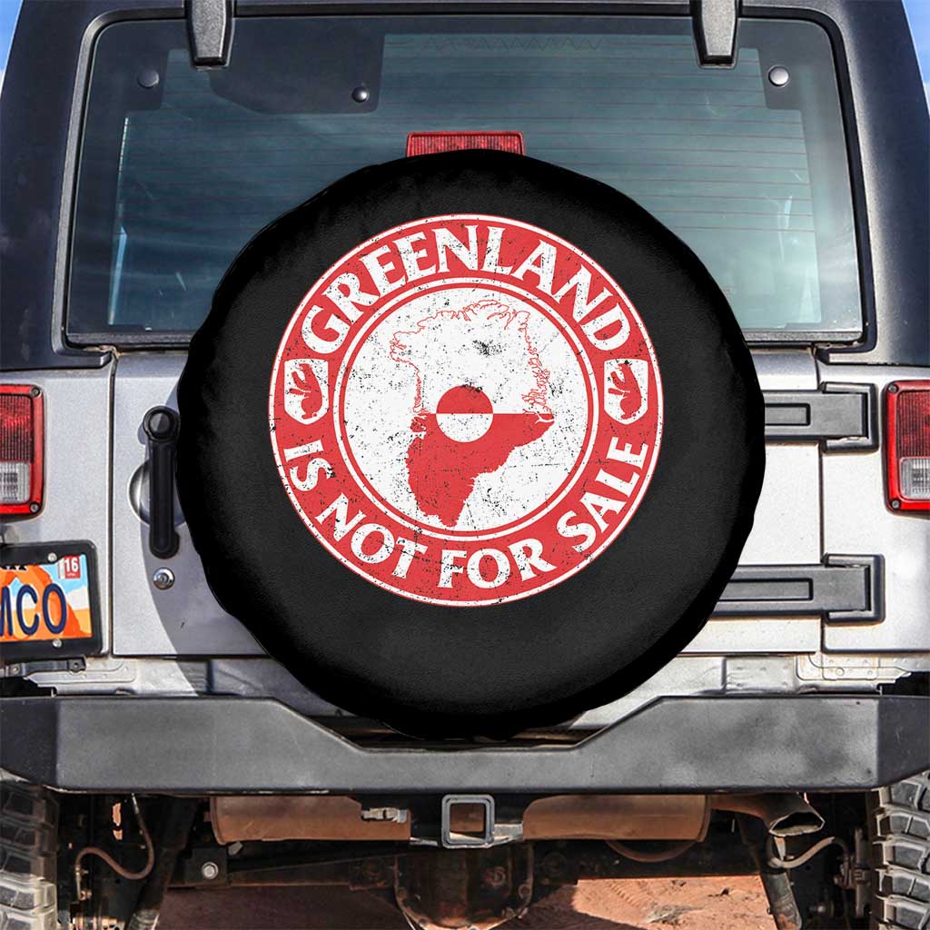Greenland Is Not For Sale Spare Tire Cover Political Statement Arms of Greenland