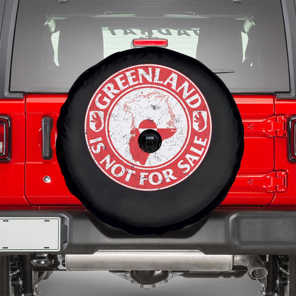 Greenland Is Not For Sale Spare Tire Cover Political Statement Arms of Greenland