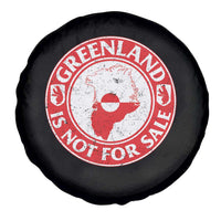 Greenland Is Not For Sale Spare Tire Cover Political Statement Arms of Greenland