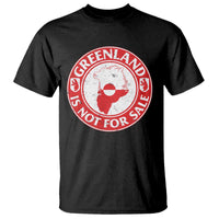 Greenland Is Not For Sale T Shirt Political Statement Arms of Greenland