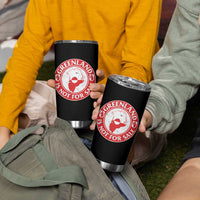 Greenland Is Not For Sale Tumbler Cup Political Statement Arms of Greenland