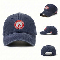 Greenland Is Not For Sale Washed Cotton Baseball Cap Political Statement Arms of Greenland