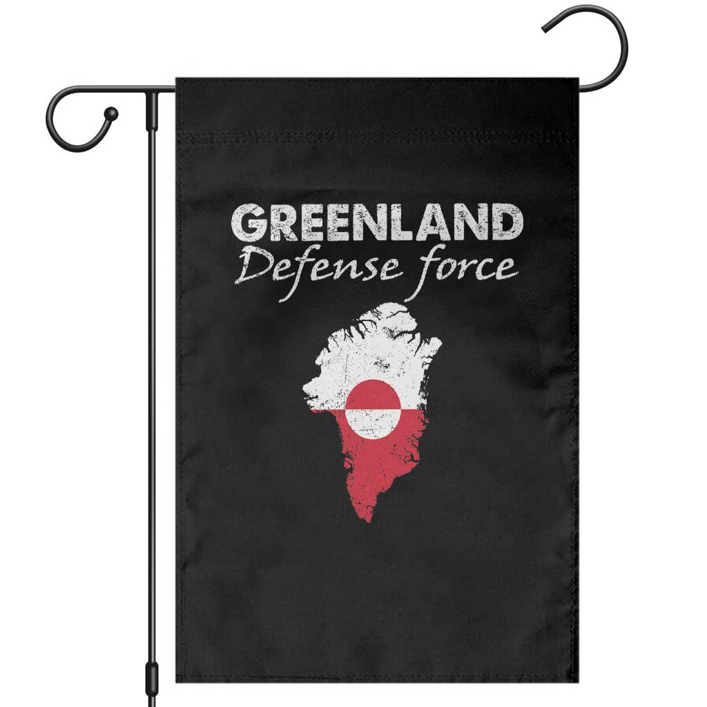 Greenland Defense Force Garden Flag Political Statement Greenland Policy