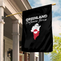 Greenland Defense Force Garden Flag Political Statement Greenland Policy