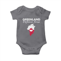 Greenland Defense Force Baby Onesie Political Statement Greenland Policy