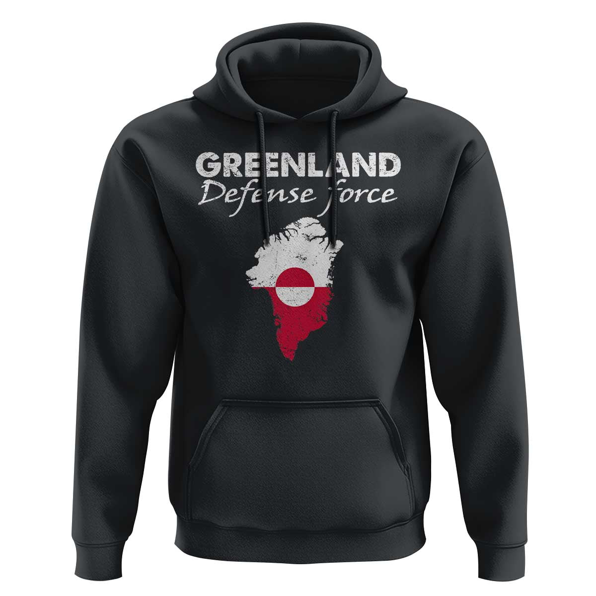 Greenland Defense Force Hoodie Political Statement Greenland Policy