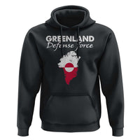 Greenland Defense Force Hoodie Political Statement Greenland Policy