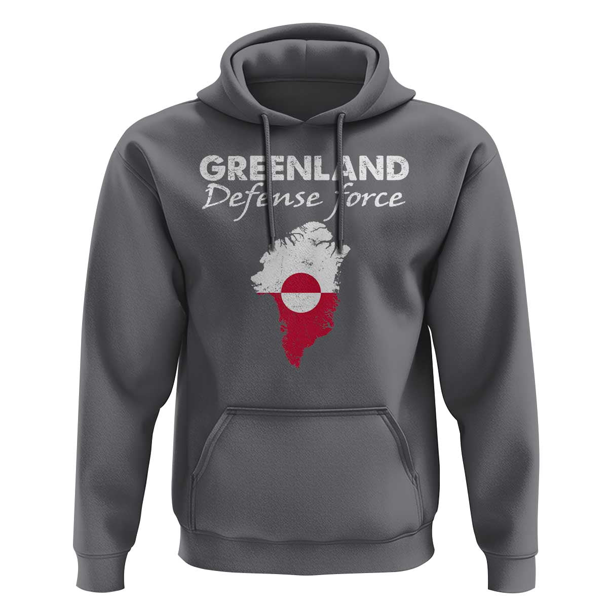 Greenland Defense Force Hoodie Political Statement Greenland Policy