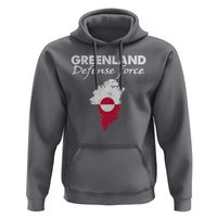 Greenland Defense Force Hoodie Political Statement Greenland Policy