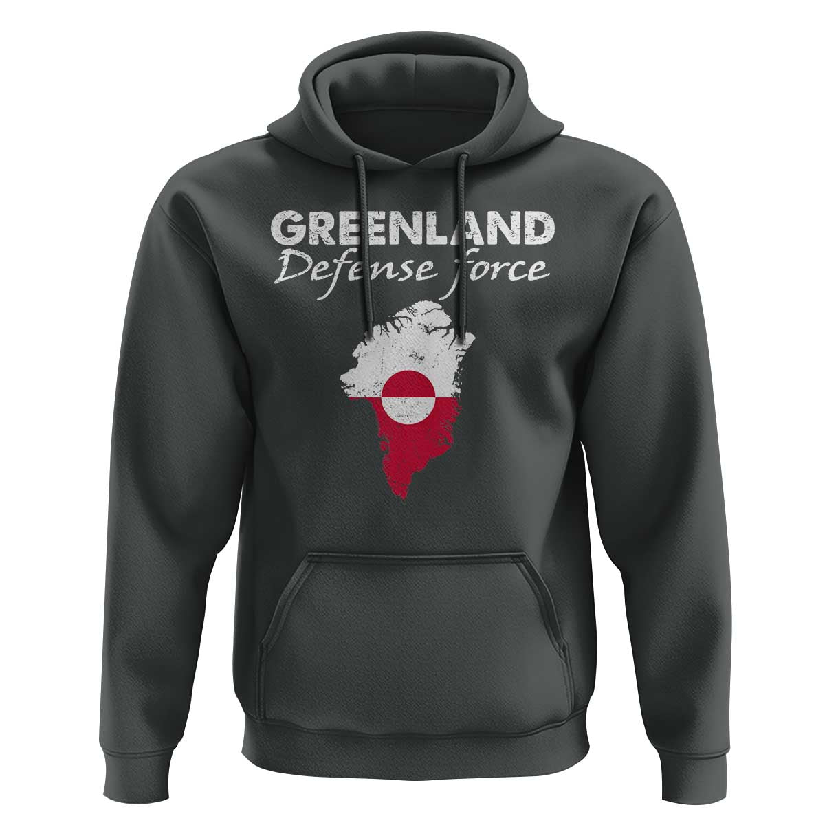 Greenland Defense Force Hoodie Political Statement Greenland Policy