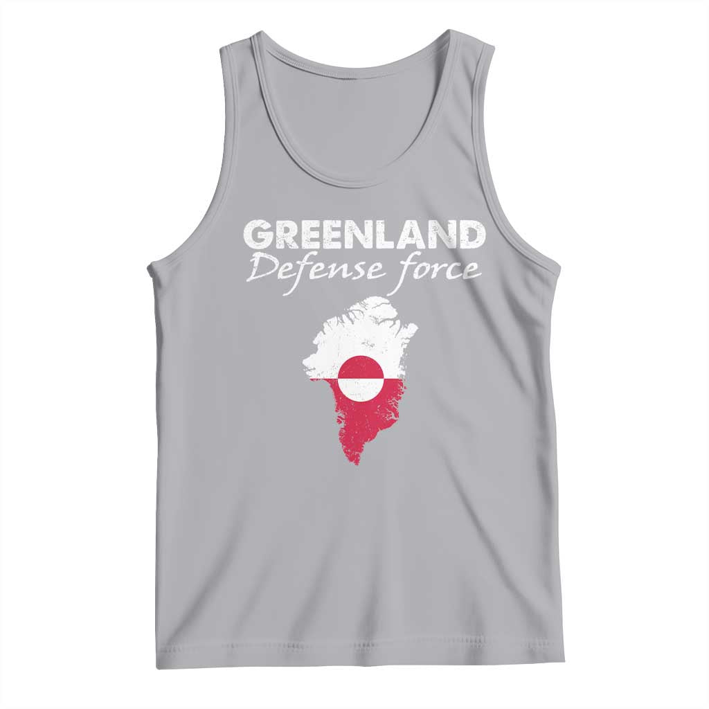 Greenland Defense Force Tank Top Political Statement Greenland Policy