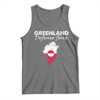 Greenland Defense Force Tank Top Political Statement Greenland Policy
