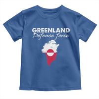 Greenland Defense Force Toddler T Shirt Political Statement Greenland Policy