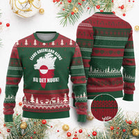 Nu Det Nuuk Leave Greenland Alone Ugly Christmas Sweater Political Statement Greenland Policy