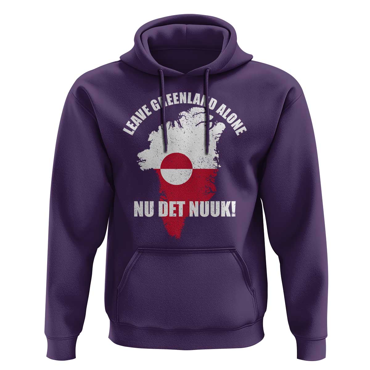 Nu Det Nuuk Leave Greenland Alone Hoodie Political Statement Greenland Policy