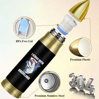 I Stand With Greenland Bullet Tumbler Polar Bear Greenland Protest