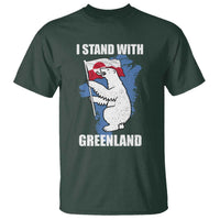 I Stand With Greenland T Shirt Polar Bear Greenland Protest