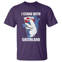 I Stand With Greenland T Shirt Polar Bear Greenland Protest