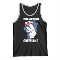 I Stand With Greenland Tank Top Polar Bear Greenland Protest