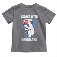 I Stand With Greenland Toddler T Shirt Polar Bear Greenland Protest