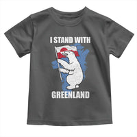 I Stand With Greenland Toddler T Shirt Polar Bear Greenland Protest