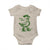 Funny St Patrick's Day Lucky Goose On The Loose Baby Onesie Cowboy Goose Shamrock