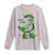 Funny St Patrick's Day Lucky Goose On The Loose Long Sleeve Shirt Cowboy Goose Shamrock