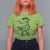 Funny St Patrick's Day Lucky Goose On The Loose T Shirt For Women Cowboy Goose Shamrock