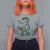 Funny St Patrick's Day Lucky Goose On The Loose T Shirt For Women Cowboy Goose Shamrock