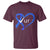 Funny Check Your Colon Colorectal Cancer Awareness T Shirt Dark Blue Ribbon Heart