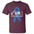 Funny Check Your Colon Colorectal Cancer Awareness T Shirt Dark Blue Ribbon