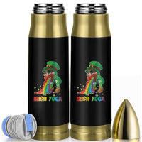 Funny Irish Yoga St Patrick's Day Beer Drinking Bullet Tumbler Drunk Leprechaun - Wonder Print Shop