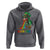 Funny Irish Yoga St Patrick's Day Beer Drinking Hoodie Drunk Leprechaun