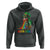 Funny Irish Yoga St Patrick's Day Beer Drinking Hoodie Drunk Leprechaun
