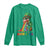 Funny Irish Yoga St Patrick's Day Beer Drinking Long Sleeve Shirt Drunk Leprechaun