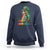 Funny Irish Yoga St Patrick's Day Beer Drinking Sweatshirt Drunk Leprechaun