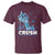 Crush Colon Cancer T Shirt Colorectal Cancer Awareness Bling Blue Ribbon High Heel