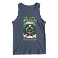 Irish Pride Tank Top I Am Irish I Don't Start Fights But You Can Bet Your Lucky Charms