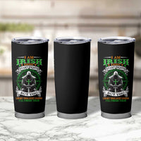 Irish Pride Tumbler Cup I Am Irish I Don't Start Fights But You Can Bet Your Lucky Charms