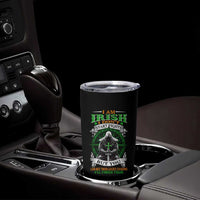 Irish Pride Tumbler Cup I Am Irish I Don't Start Fights But You Can Bet Your Lucky Charms