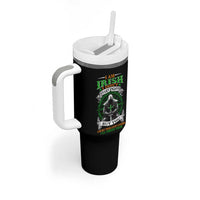 Irish Pride Tumbler With Handle I Am Irish I Don't Start Fights But You Can Bet Your Lucky Charms