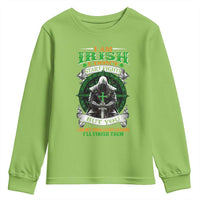 Irish Pride Youth Sweatshirt I Am Irish I Don't Start Fights But You Can Bet Your Lucky Charms