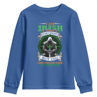 Irish Pride Youth Sweatshirt I Am Irish I Don't Start Fights But You Can Bet Your Lucky Charms