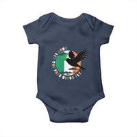 Irish Pride Baby Onesie Baby Let The Free Birds Fly Ireland Flag Shamrock