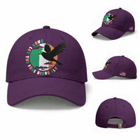 Irish Pride Baseball Cap Baby Let The Free Birds Fly Ireland Flag Shamrock